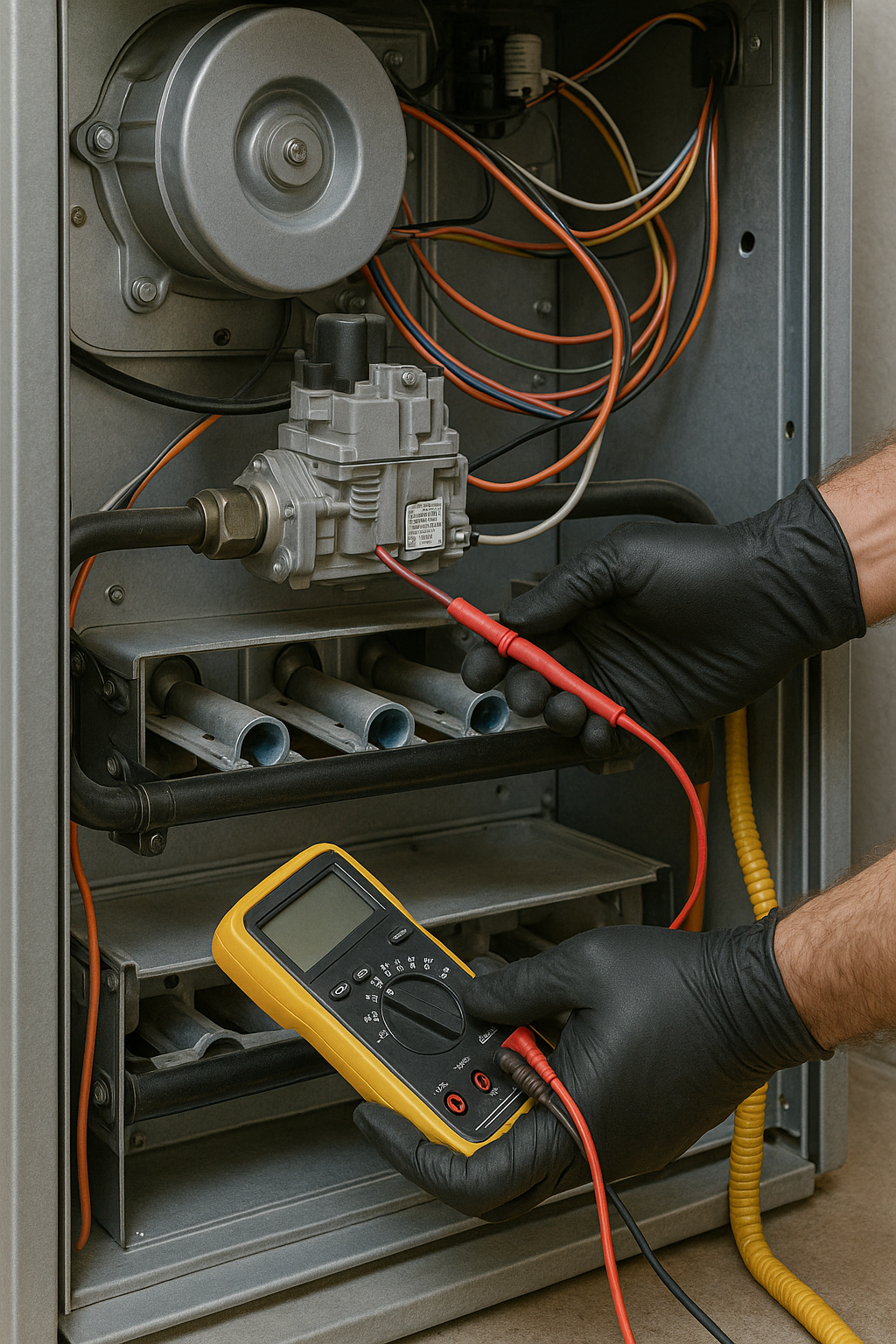 gas furnace repair.
