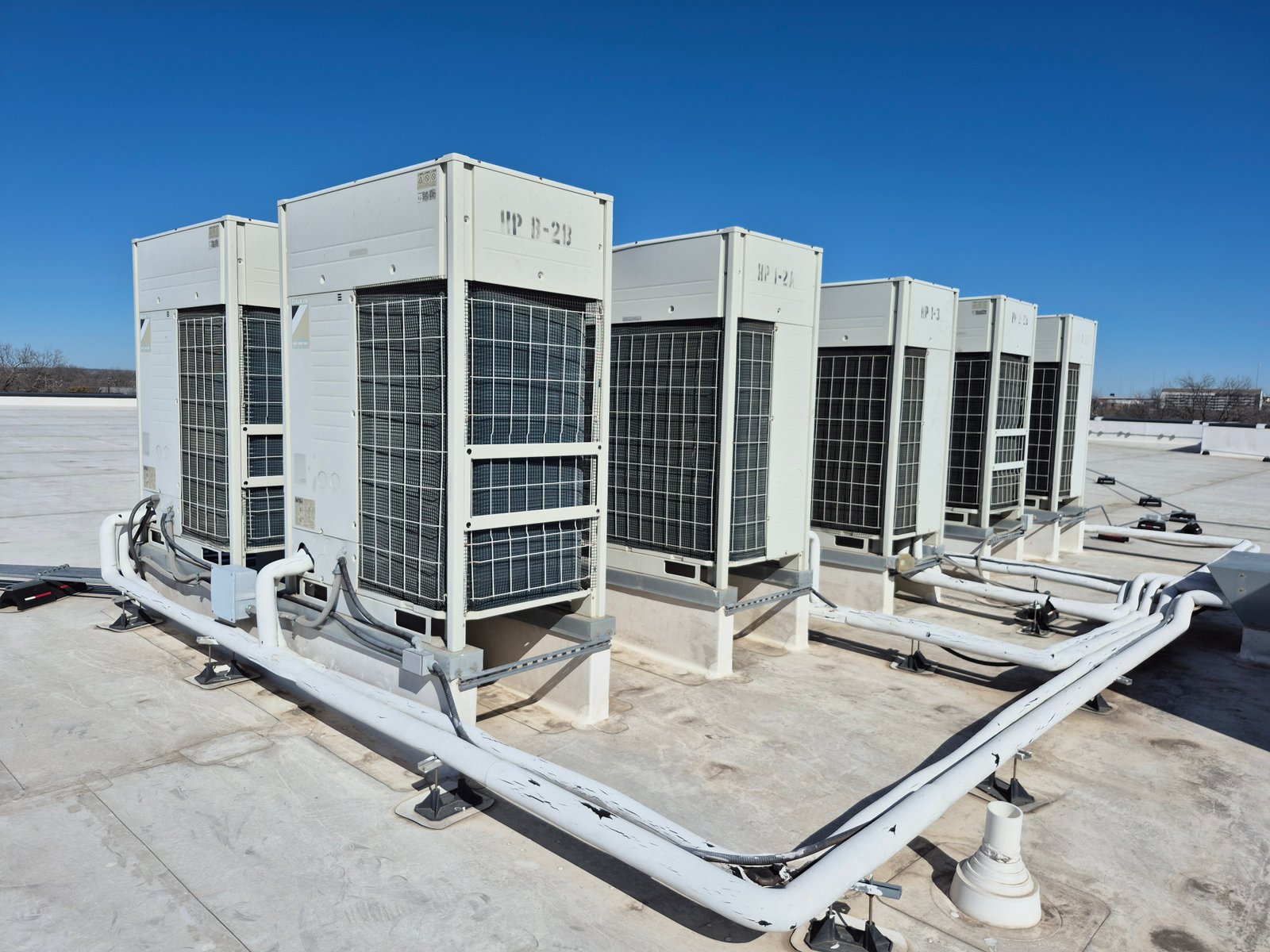 Air Dynamics of Tulsa technician performing a professional HVAC system installation.