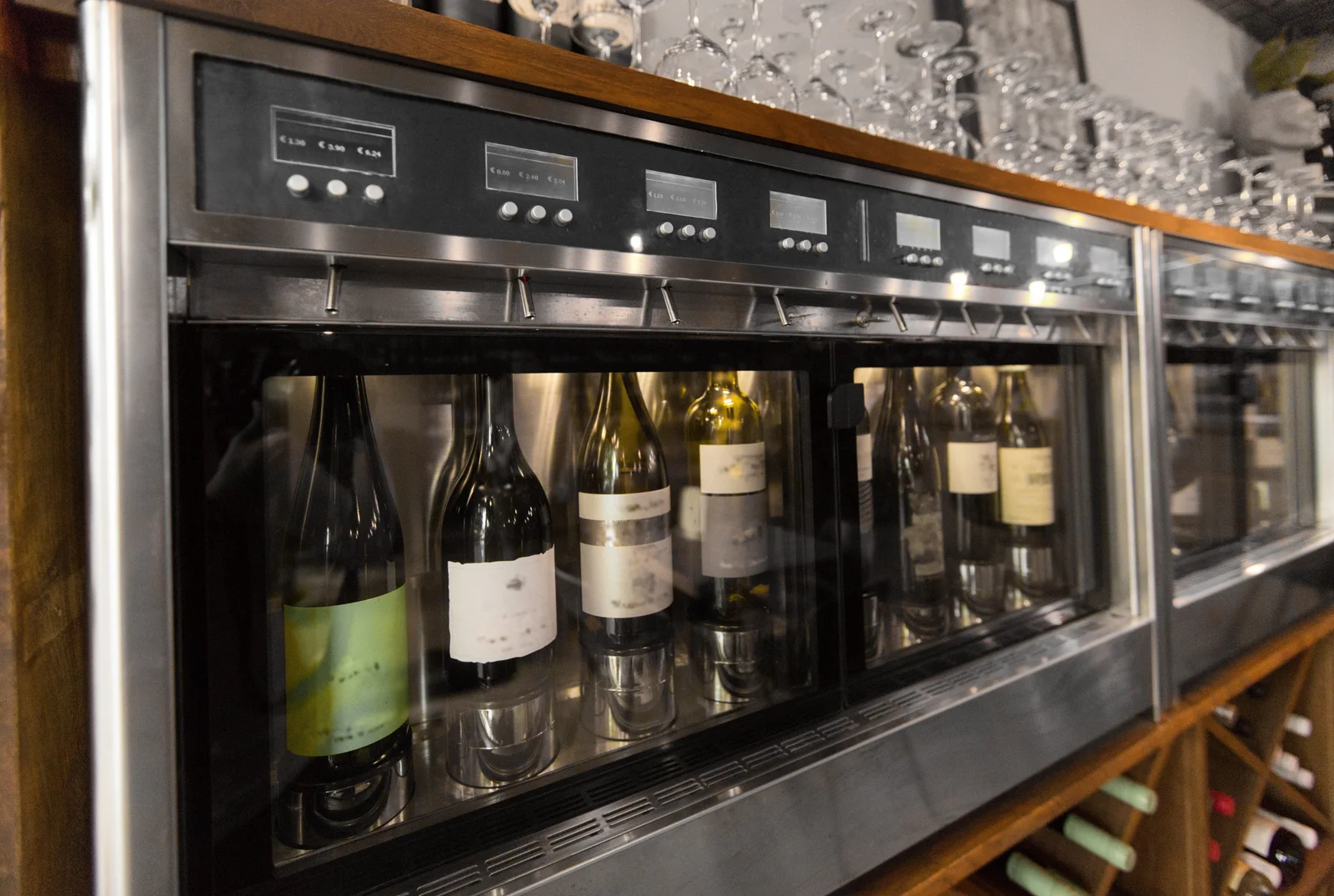 Wine cellar cooling equipment installation.